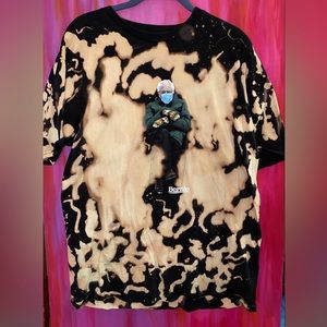 Hand dyed Burnie Sanders Meme t shirt